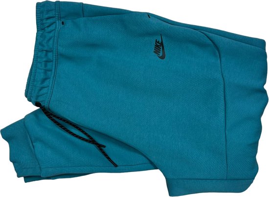 Nike Tech Broek - Turquoise/Zwart - Maat XL
