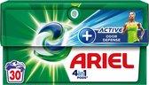 Ariel 4in1 Pods Wasmiddelcapsules Actieve Geurbestrijding - 4 x 30 stuks - Voordeelverpakking
