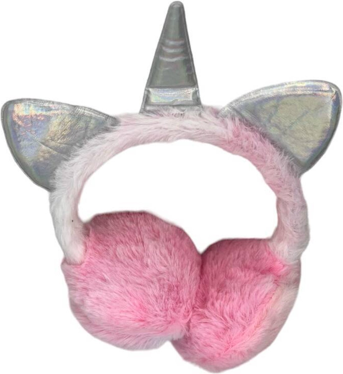 Oorwarmers kind - winter - warm - meisjes - kattenoortjes - unicorn - eenhoorn - regenboog - rainbow 4