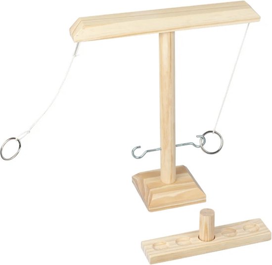 Ring Toss game Ringwerpspel van hout, Hook Toss Battle Game drank