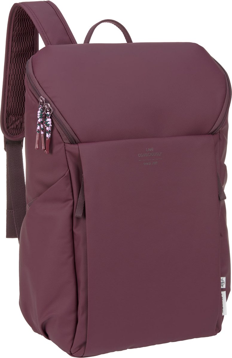 Lässig Luiertas Green Label Slender Up Backpack Rugzak deep red thumbnail 2
