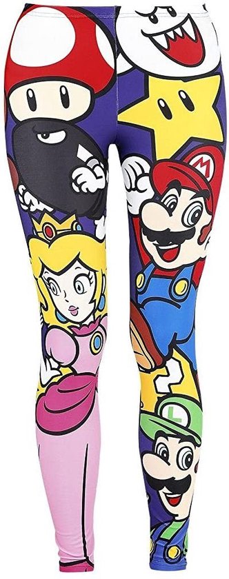 Nintendo - All Over Print Legging - Karakters - Large
