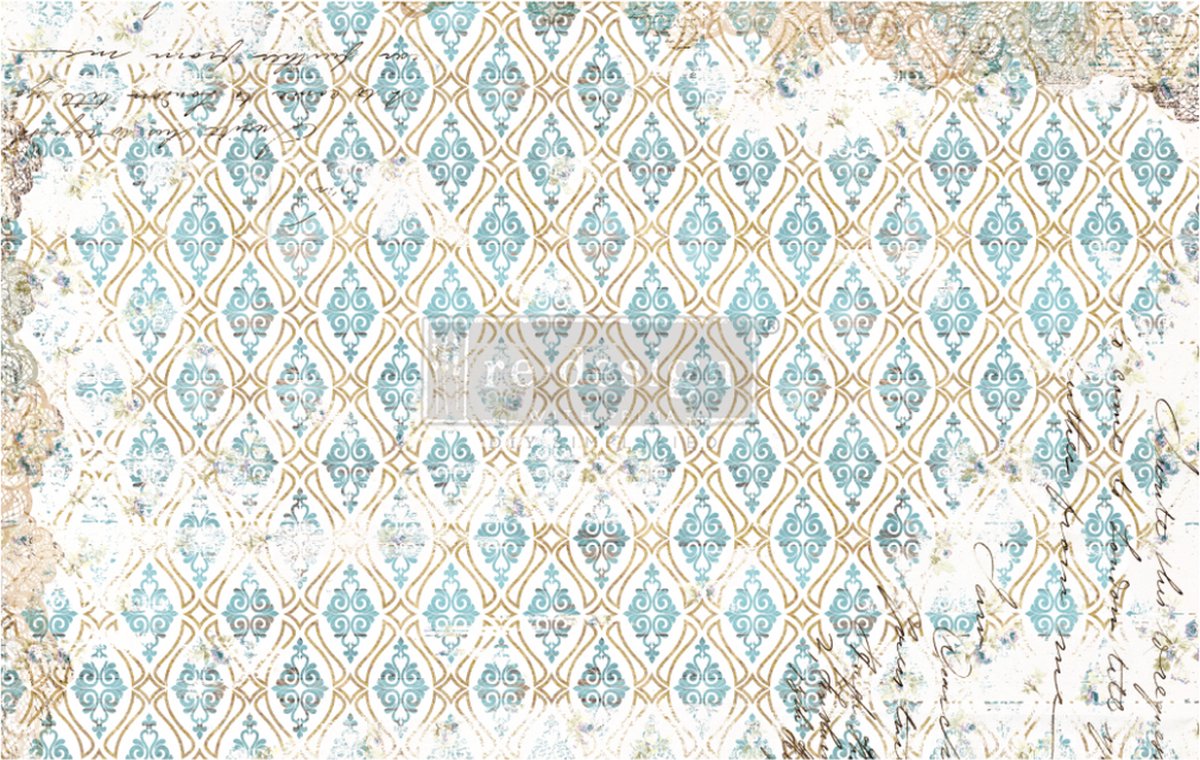 Decoupage papier – Redesign – Distressed Deco