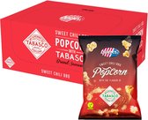 Popcorn - Sweet Chili BBQ-tabasco Smaak - 21 zakjes x 24 gram