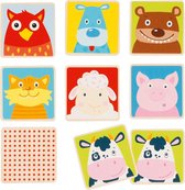 Goki Memo game funny animals 5 x 5 cm