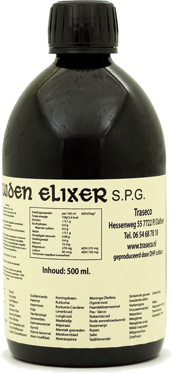 Traseco kruiden elixer S.P.G.