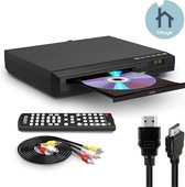 Thuys - Lecteur DVD avec HDMI - Lecteur DVD portable - Lecteur DVD avec connexion HDMI - Qualité d'une netteté exceptionnelle
