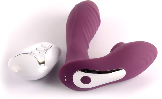vscnovelty® - Vibromasseur stimulateur double usage Pleasure Luxe - 10 vitesses d'aspiration et 10 modes de vibration