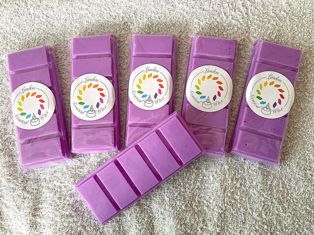 Linden - Snapbar waxmelts waxmelt geur LAVENDEL SPA - handgemaakt - 100% sojawax - aromatic - voor geurbrander - huisparfum -
