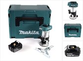 Makita DRT 50 F1J accu multifunctionele bovenfrees borstelloos 18V + 1x oplaadbare accu 3.0 Ah in Makpac 3 - zonder oplader
