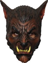 Partychimp Lord Wolf Volledig Hoofd Masker Halloween voor bij Halloween Kostuum Volwassenen Carnaval - Latex - One size