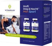 Vitakruid Man Sport Multi Dag Nacht 180 tabletten