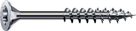 Vis universelle, 4,5 x 70 mm, 360 pcs, Filetage partiel, Tête fraisée, T-STAR plus T20, 4CUT, WIROX - 8000000276927