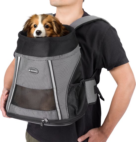 Sac à dos Navaris pour chien ou chat Sac de Animaux domestiques