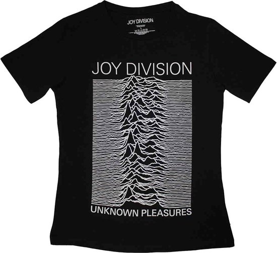 Joy Division - Unknown Pleasures FP Dames T-shirt - 2XL - Zwart