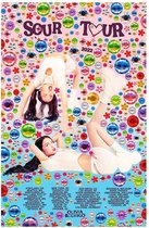 Olivia Rodrigo - Affiche Sour Tour - Multicolore