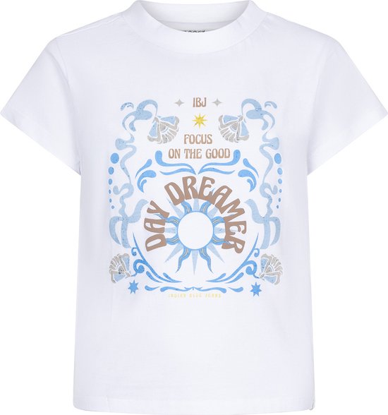 Indian Bluejeans Meisjes Shortsleeve Tshirt Dreamer Light Blue