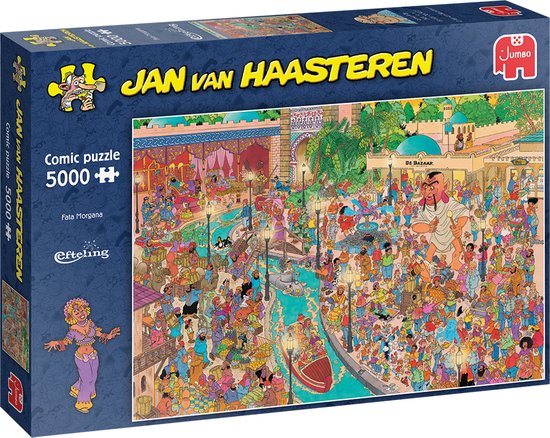 Jan van Haasteren -Puzzel – Efteling Fata Morgana – 5000 stukjes