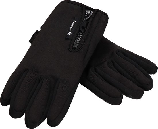 Gants Springos - Touch - Zwart - Nylon - Unisexe - Taille XL
