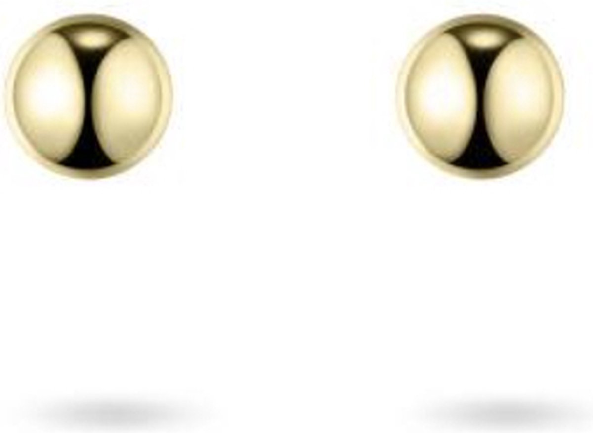 Gouden Oorbel knopje VGE007/4