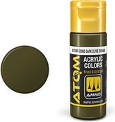 AMMO MIG 20065 ATOM - DARL Olive Drab - Acryl - 20ml Verf flesje