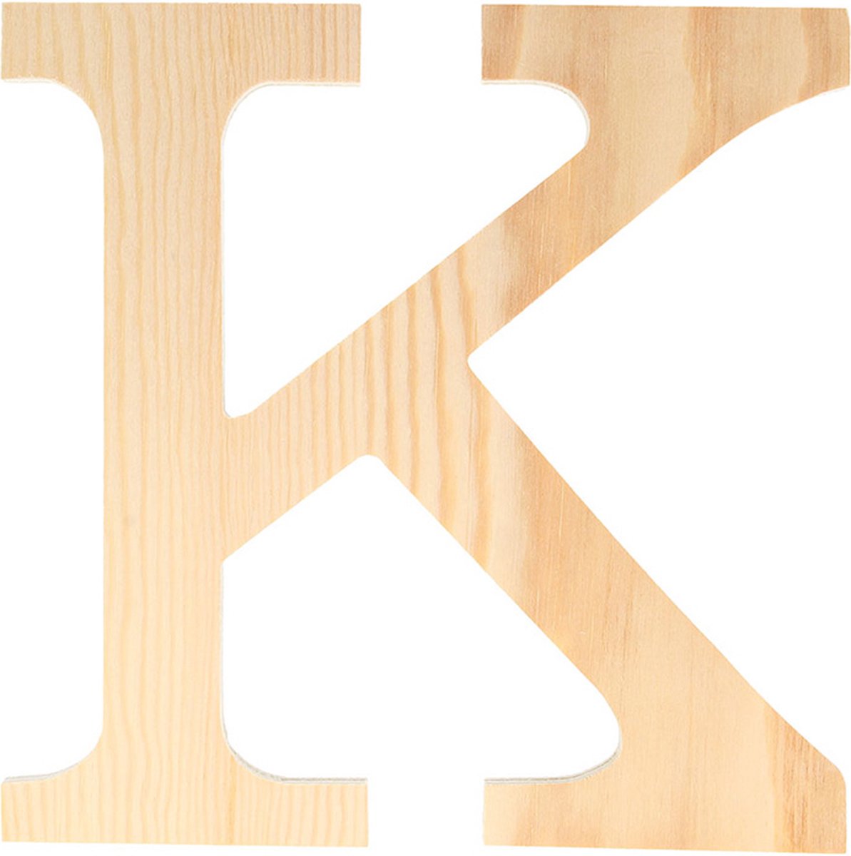 Artemio houten letter K 19 cm