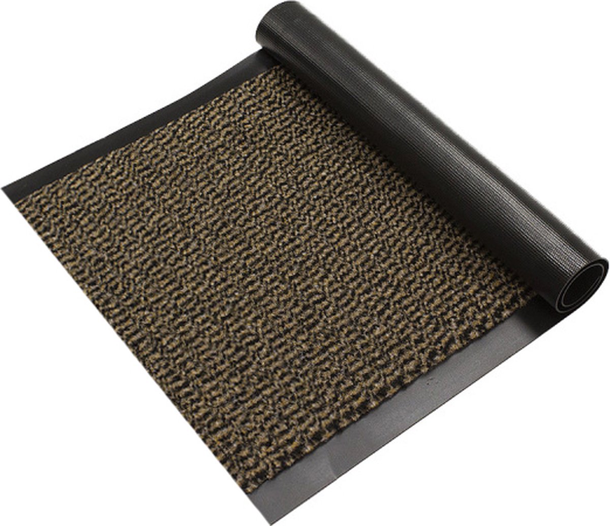 JYG Vloerkleed - Drooglooploper ENTER 120x280cm - Beige zwart, beige