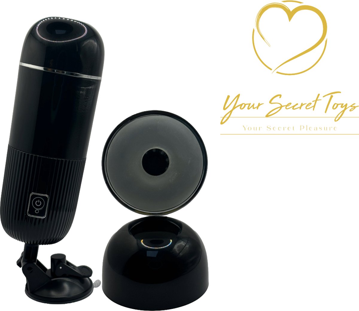 Goedkoopste Foxy – Masturbator - Vibrerende Masturbator met Zuignap - Seksspeeltje voor Mannen - Penis & Eikel Vibrator - Pocket Pussy - Kunstvagina – Masturbators – Erotiek - Blowjob Masturbator – Seks toys – Handsfree Masturbator