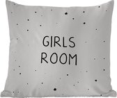 Buitenkussen Weerbestendig - Quotes - Girls room - Meisjes - Kind - Spreuken - 50x50 cm