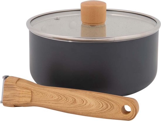 Bo-Camp - Collection Urban Plein air - Casserole - Avec couvercle - Quayside - Induction - Ø16