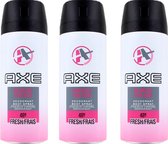 Axe Deo Spray - Anarchy For Her - 3 x 150 ml