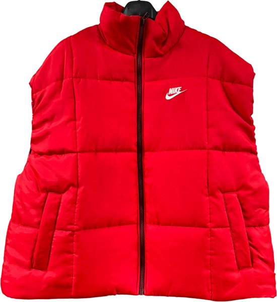 Nike Bodywarmer - Dames - Rood - Maat XL