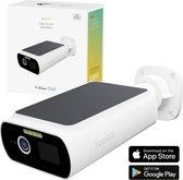 Hombli 2K Solar Beveilingscamera - Gekleurd nachtzicht - Draadloos wifi met App – Batterij – Bewegingsdetectie met floodlight