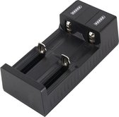 2 Slots Li-ion 18650 - USB Oplader - 10440/18650 | Lithium-ion - Portable - Cellen