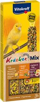Vitakraft Kräcker Trio Mix kanarie - honing, ei & fruit - 3 stuks