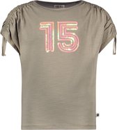 Meisjes t-shirt slub - Army groen