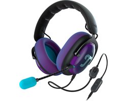 Teufel ZOLA - Bedrade over-ear gaming headset - Home-office - 7.1 binaurale surround sound - donkergrijs Grape & Aqua