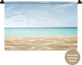 Tenture murale - Tissu mural - Plage - Mer - Sable - 60x40 cm - Tapisserie murale