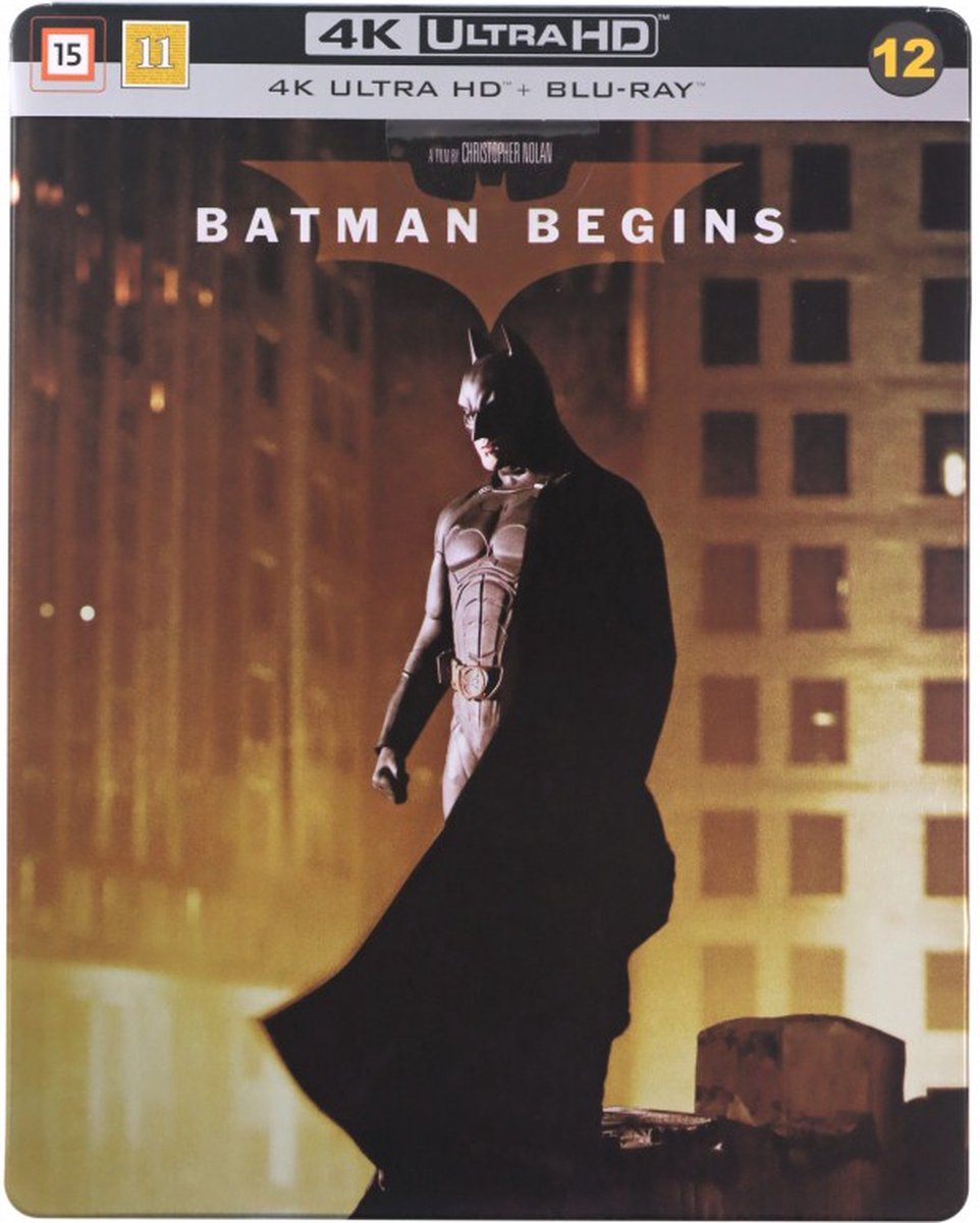 Batman Begins [Blu-Ray 4K]+[Blu-Ray]-