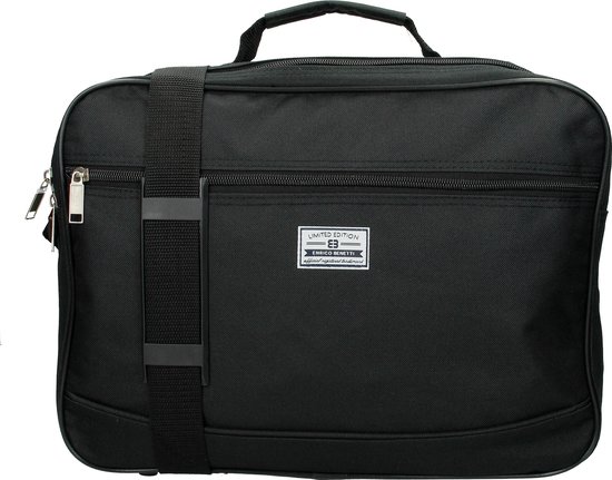 Reistas 40x30x20 - Maximale Inhoud - Met Smart-Sleeve voor op een Koffer - Handbagage Tas 40 x 20 x 30 cm + Gratis reismasker
