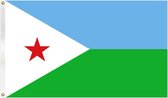 Jumada's - Vlag Djibouti - 90*150cm