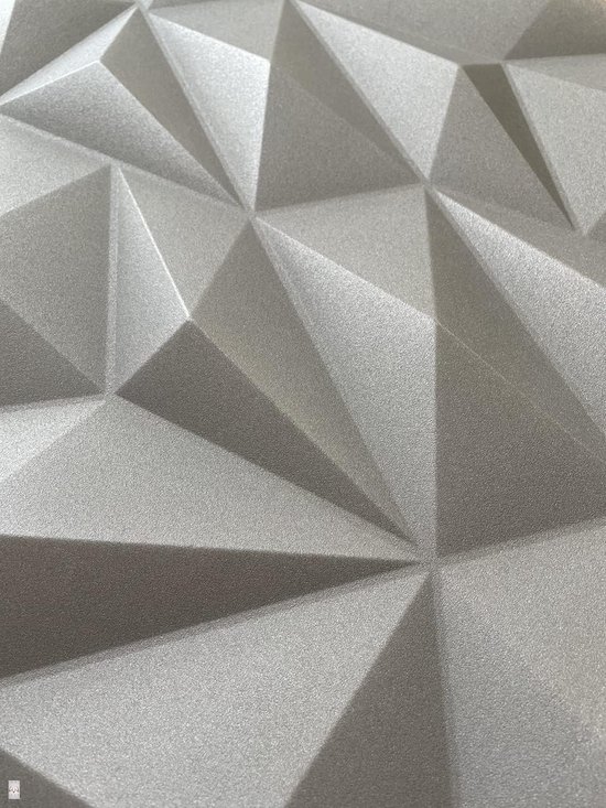 Kopen 3D wanddecoratie 100x140cm wit 03W @ €199,00 – Wandpanelen van