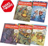 Suske en Wiske - Voordeelbundel van 5 Suske en Wiske stripboeken - Nummers: 343, 344, 345, 346 en 347 - Stripboeken voor kinderen en volwassenen - Vakantieboek voor kinderen