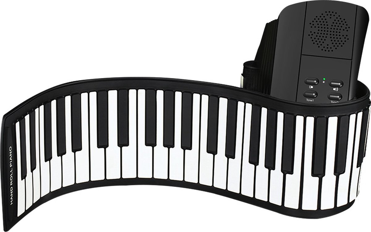 Roll up piano | Oprolbare keyboard | 49 toetsen | Digitale piano - Super Bueno