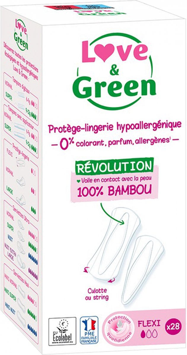 Goedkoopste Love & Green Hypoallergeen Flexi 28 Lingerie Overtrek