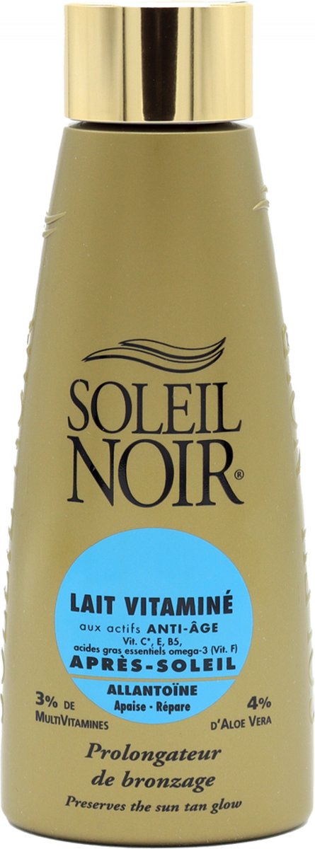 Soleil Noir Lait Vitaminé Après-Soleil Prolongateur de Bronzage 150 ml