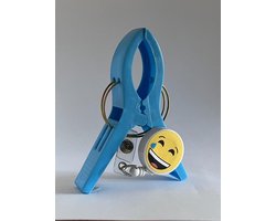 Anti-slipclip - Anti Slip Clip - Blauw - Fiets - Fietsclip - Opwaaiende Rokjes - Jurkjes - Fietsclip - Rokjesclip - Poncho's - Slipclip
