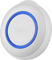 Primero - Alarme seniors - bouton d'urgence - bouton SOS - porte-clés d'alarme - bouton d'alarme pour personnes âgées - Avec App - sans fil