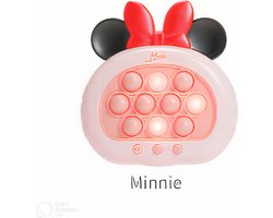 Quick Push Pop-it Game Controller - Motoriek Speelgoed Voor Volwassenen en Kinderen - Puzzelspel Concentratie en Reflexen Verbeteren - Anti Stress Fidget Pop-it Speelgoed | roos