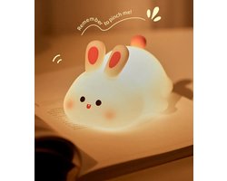 GlowBunny - Nachtlampje - Baby Kamer - Led Dimmer - Speelgoed - Handige Bediening